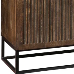 Wohnen Sideboards<3-türiges Holz Sideboard mit Bügelgestell - Lyrica