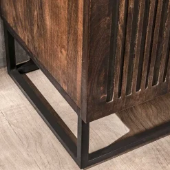 Wohnen Sideboards<3-türiges Holz Sideboard mit Bügelgestell - Lyrica