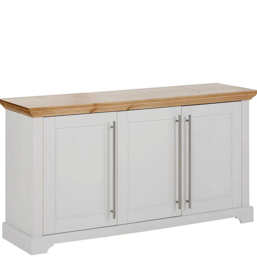 Wohnen Sideboards<3-türiges Sideboard - modernes Landhaus - Eyzaco