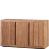 Wohnen Sideboards<3-türiges Sideboard aus Teak Massivholz - Myons