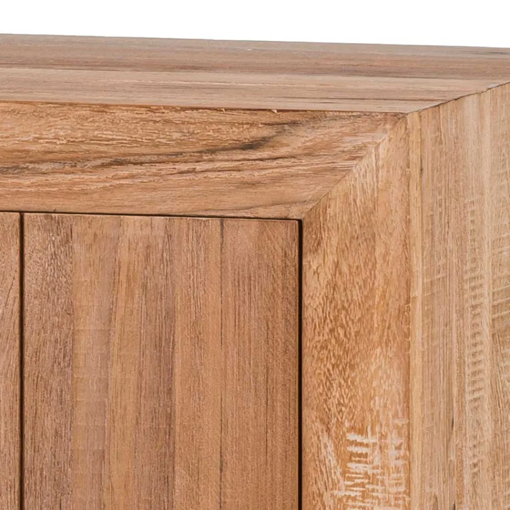 Wohnen Sideboards<3-türiges Sideboard aus Teak Massivholz - Myons