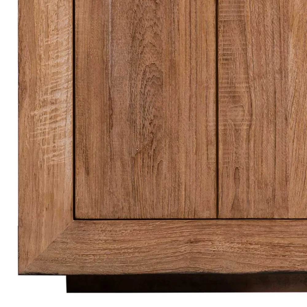 Wohnen Sideboards<3-türiges Sideboard aus Teak Massivholz - Myons