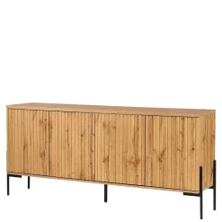 Wohnen Sideboards<4-türiges Sideboard im Skandi Design - Elastian