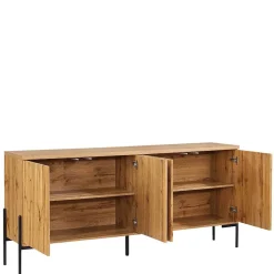 Wohnen Sideboards<4-türiges Sideboard im Skandi Design - Elastian