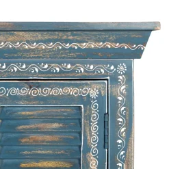 Wohnen Sideboards<6-türiges Sideboard in Blau - Enrossino