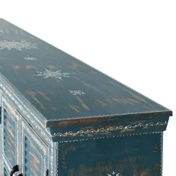 Wohnen Sideboards<6-türiges Sideboard in Blau - Enrossino