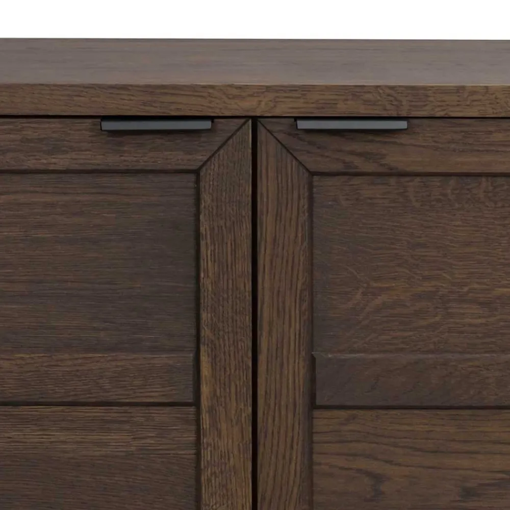 Wohnen Sideboards<2-türiges Sideboard in Eiche Braun - Ekorena