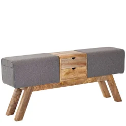 Wohnen Sitzbank<Turnbock Design Bank mit zwei Schubladen - Ruamantico