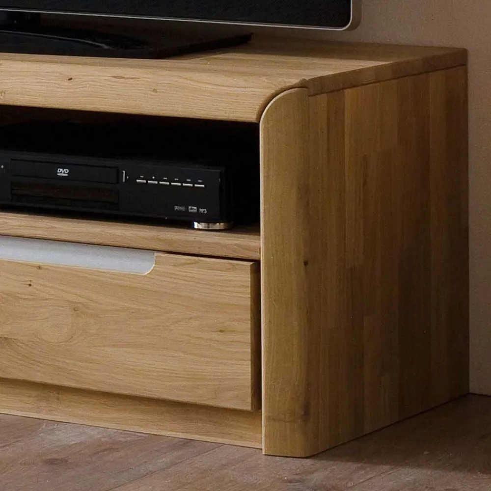 Wohnen Wohnwände<TV Anbauwand Croconia aus Wildeiche Massivholz (vierteilig)