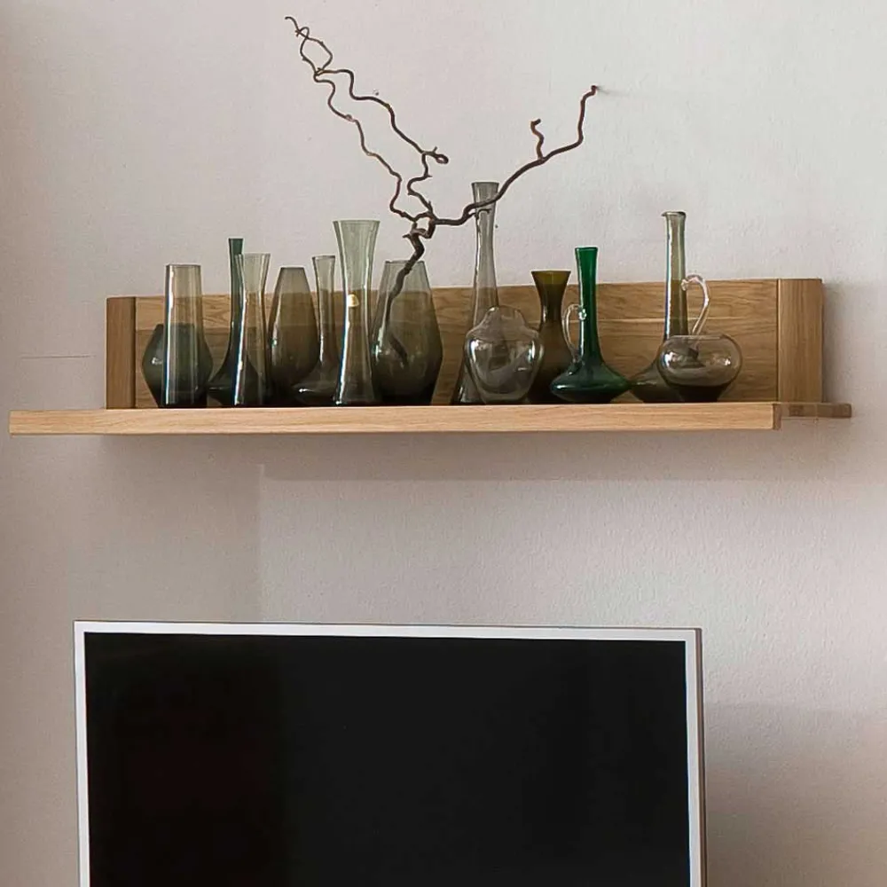 Wohnen Wohnwände<TV Anbauwand Croconia aus Wildeiche Massivholz (vierteilig)