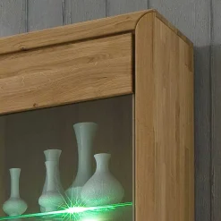 Wohnen Wohnwände<TV Anbauwand Croconia aus Wildeiche Massivholz (vierteilig)