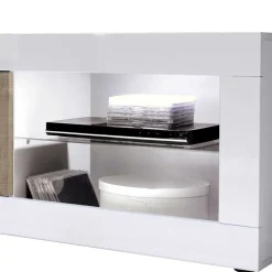 Wohnen Wohnwände<TV Anbauwand Kombination modern - Olvenion (dreiteilig)
