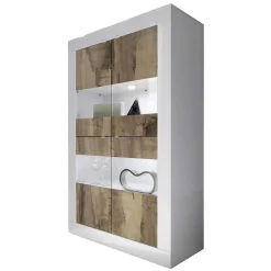 Wohnen Wohnwände<TV Anbauwand Kombination modern - Olvenion (dreiteilig)