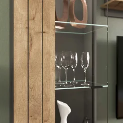 Wohnen Wohnwände<TV Anbauwand Möbel-Kombi modern - Scarlett (dreiteilig)