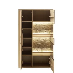 Wohnen Tv & Hifi-Möbel|Wohnwände<TV Anbauwand Möbelset modern - Jevedaz (dreiteilig)