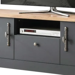 Wohnen Wohnwände<TV Anbauwand Wohnzimmermöbel Set - Lionel (vierteilig)