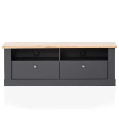 Wohnen Tv & Hifi-Möbel|Lowboards<TV Bank mit zwei Schubladen & Fächern - Lionel