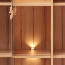 Wohnen Wohnwände<TV Board & Highboard & Hängeregal Set - Amyonta (dreiteilig)