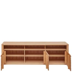 Wohnen Wohnwände<TV Board & Highboard & Hängeregal Set - Amyonta (dreiteilig)