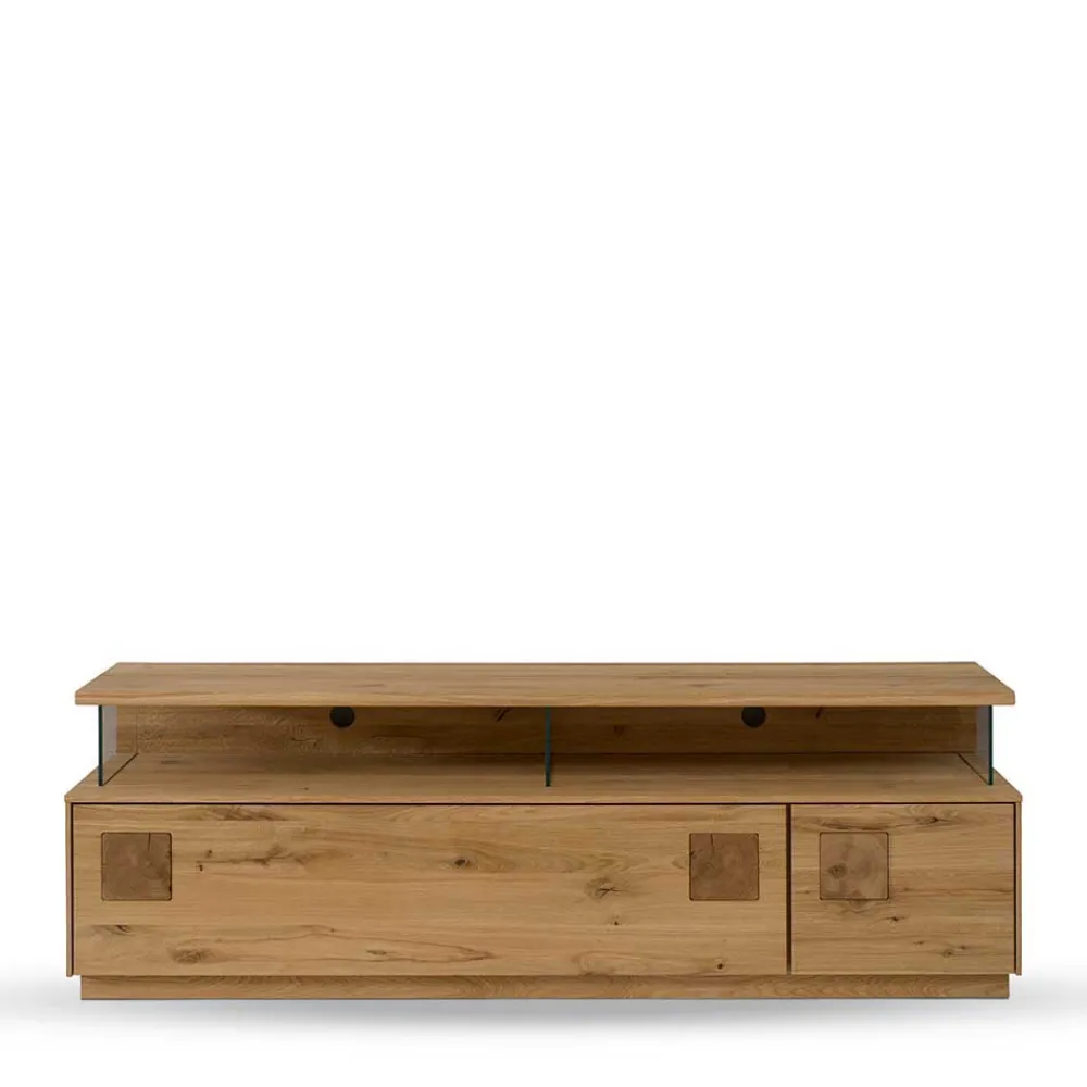 Wohnen Wohnwände<TV Board & Wandboard & Vitrine Set - Millena (dreiteilig)