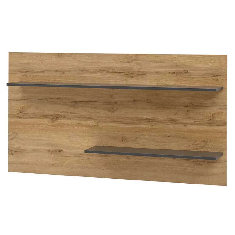 Wohnen Wohnwände<TV Board & Wandpaneel Set - Ahilav (zweiteilig)