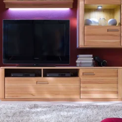 Wohnen Tv & Hifi-Möbel|Lowboards<TV Board Athias aus Kernbuche teilmassiv