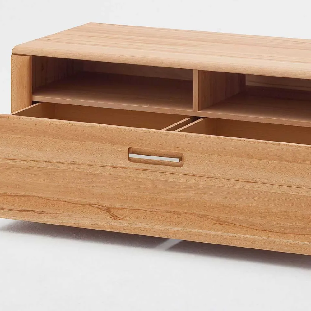 Wohnen Tv & Hifi-Möbel|Lowboards<TV Board Athias aus Kernbuche teilmassiv
