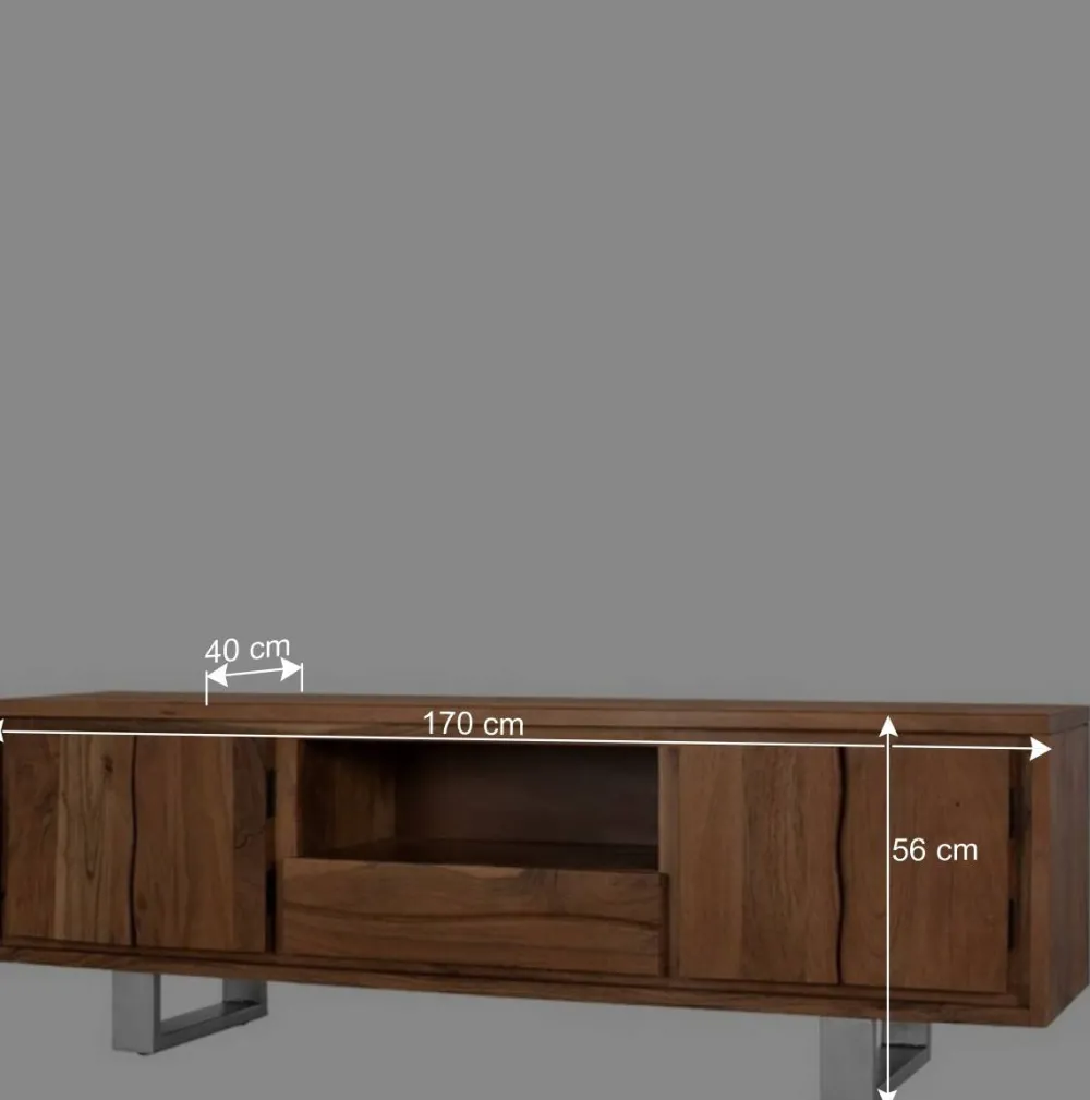 Wohnen Tv & Hifi-Möbel|Lowboards<TV Board aus Akazienholz - Banjee