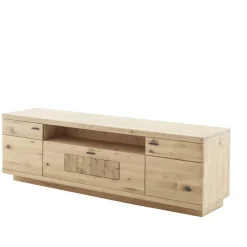 Wohnen Tv & Hifi-Möbel|Lowboards<TV Board aus hellem Asteiche Massivholz - Losiamos