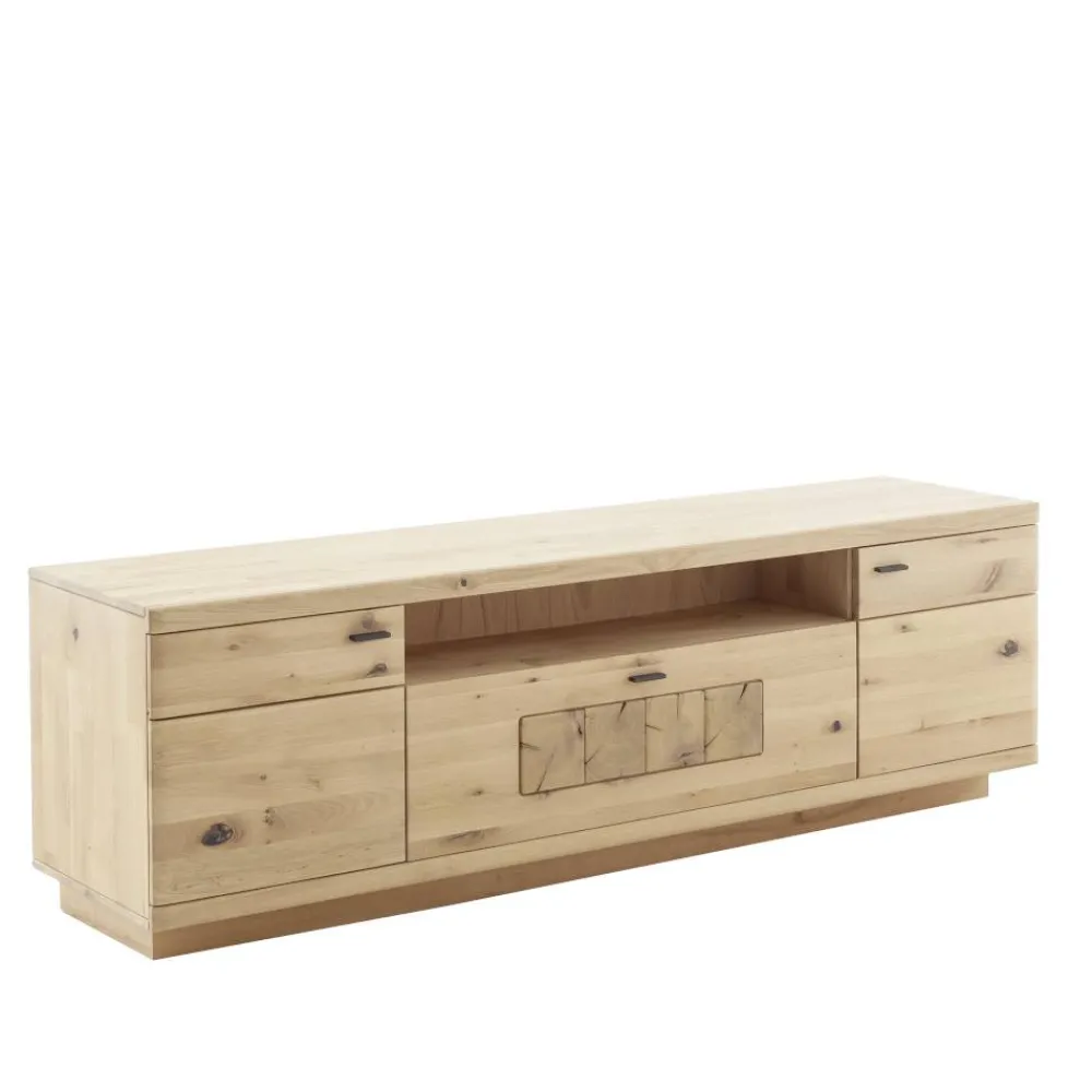 Wohnen Tv & Hifi-Möbel|Lowboards<TV Board aus hellem Asteiche Massivholz - Losiamos