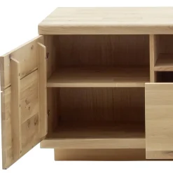 Wohnen Tv & Hifi-Möbel|Lowboards<TV Board aus hellem Asteiche Massivholz - Losiamos