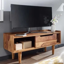 Wohnen Tv & Hifi-Möbel|Lowboards<TV Board aus Sheesham Holz lackiert - Placer