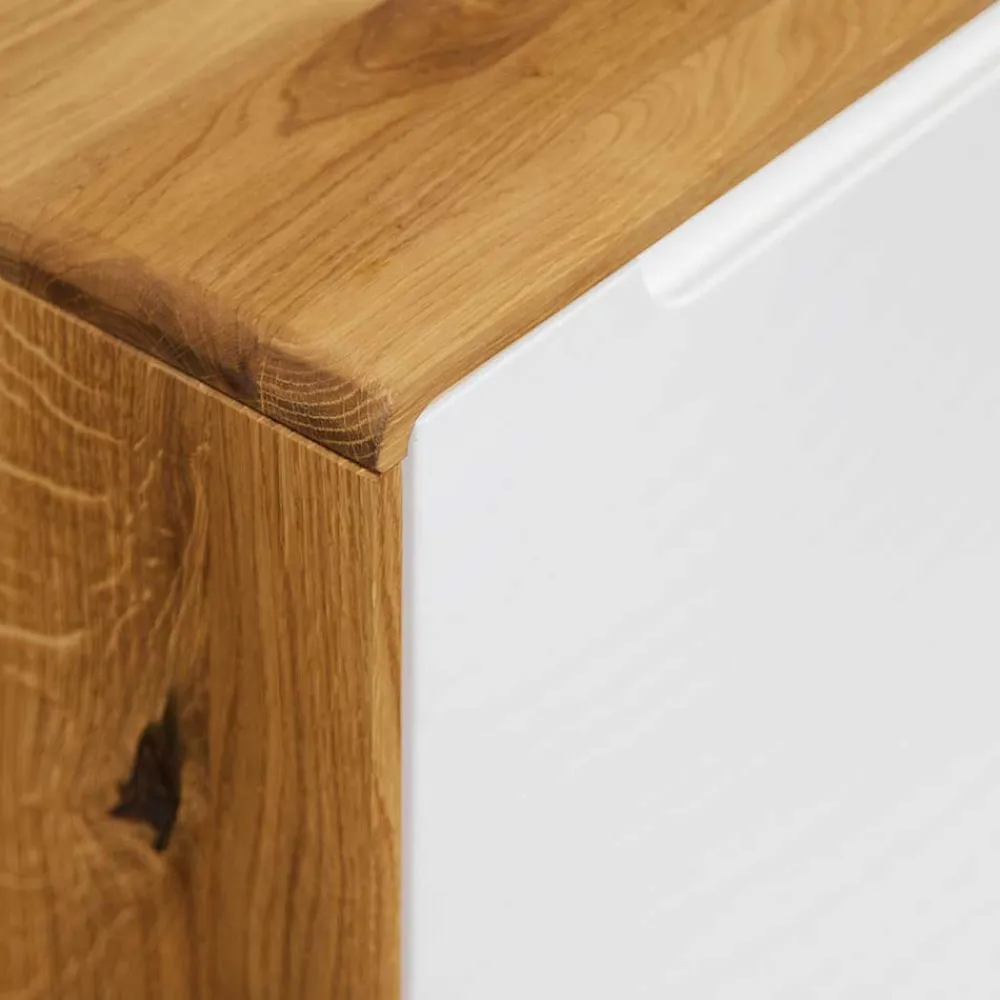 Wohnen Lowboards|Tv & Hifi-Möbel<TV Board aus Wildeiche Massivholz & MDF - Diesta
