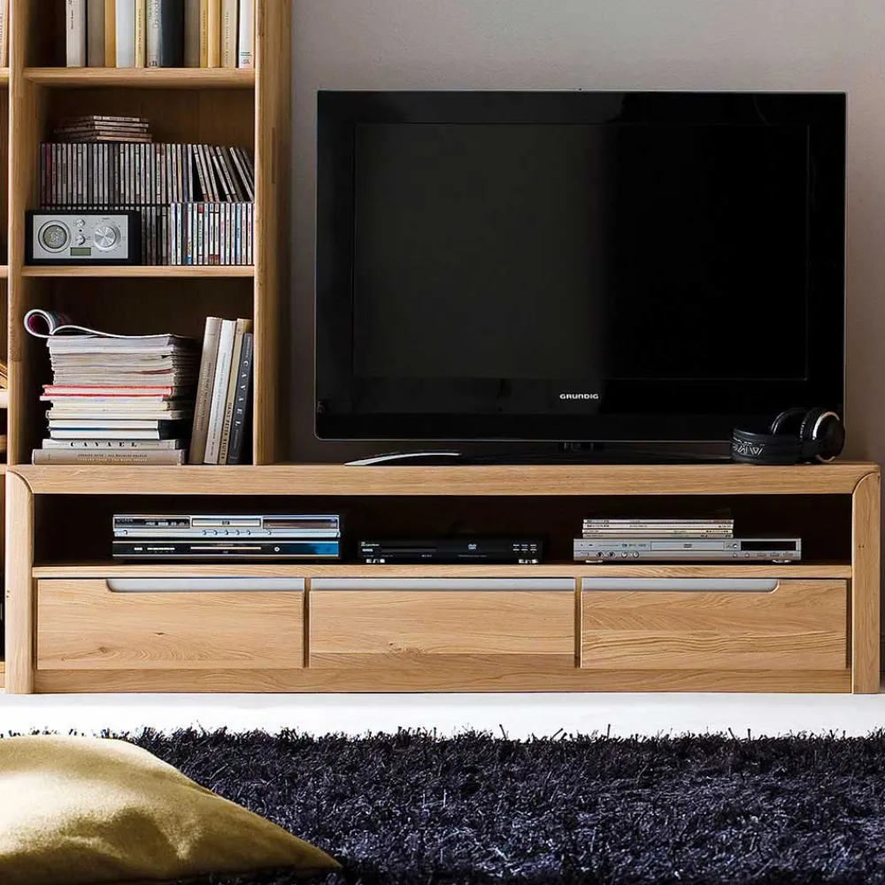 Wohnen Tv & Hifi-Möbel|Lowboards<TV Board Croconia aus Wildeiche Massivholz
