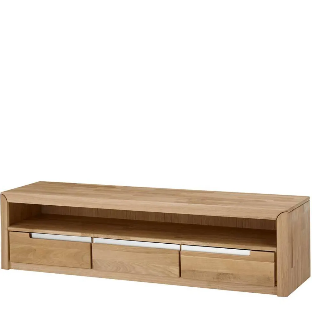 Wohnen Tv & Hifi-Möbel|Lowboards<TV Board Croconia aus Wildeiche Massivholz