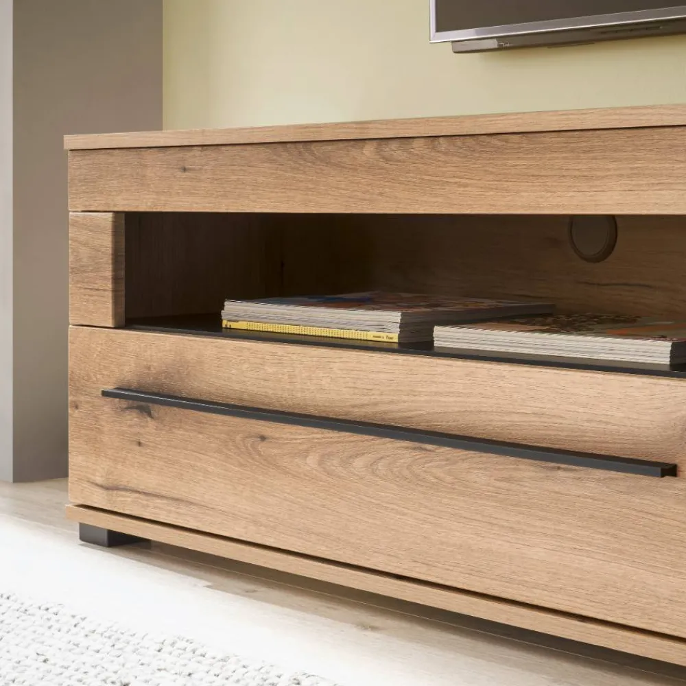 Wohnen Tv & Hifi-Möbel|Lowboards<TV Board in Eiche Dekor - Brocus