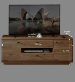 Wohnen Tv & Hifi-Möbel|Lowboards<TV Board in Esche und Wildeiche - Cassna