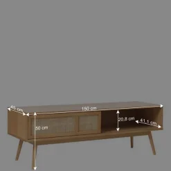 Wohnen Tv & Hifi-Möbel|Lowboards<TV Board in Natur - Saltenas