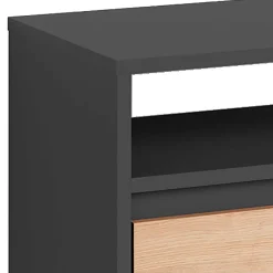 Wohnen Tv & Hifi-Möbel|Lowboards<TV Board in Wildeiche & Anthrazit - Kiss