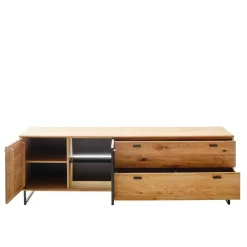 Wohnen Tv & Hifi-Möbel<TV Board mit Glastür & Tür & zwei Schubladen - Flacona