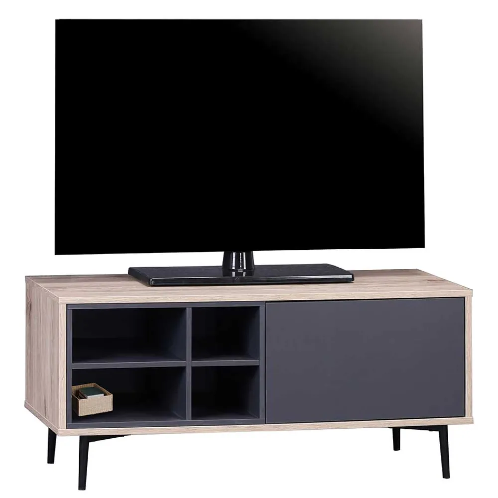 Wohnen Tv & Hifi-Möbel|Lowboards<TV Board mit Tür und vier Fächern - Travolda