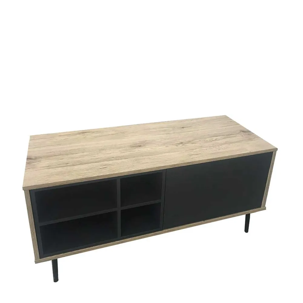 Wohnen Tv & Hifi-Möbel|Lowboards<TV Board mit Tür und vier Fächern - Travolda