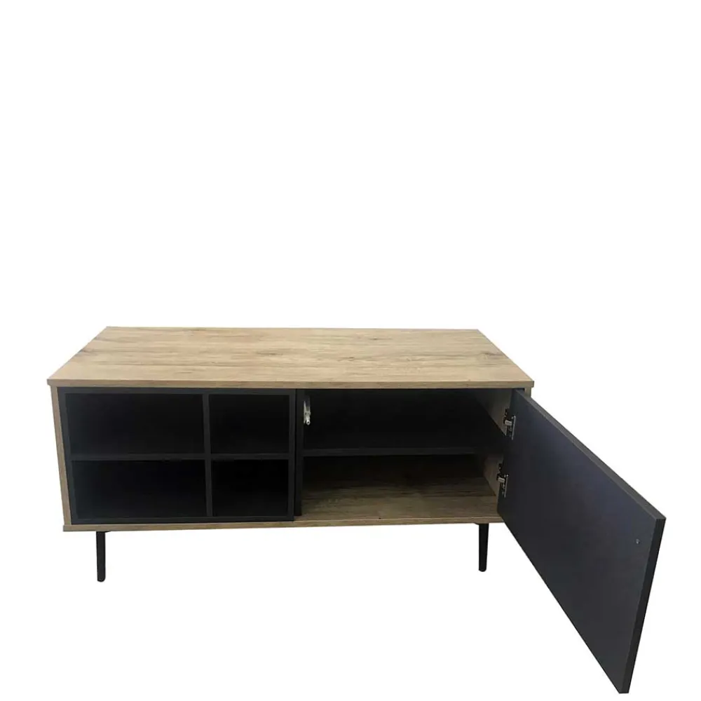 Wohnen Tv & Hifi-Möbel|Lowboards<TV Board mit Tür und vier Fächern - Travolda