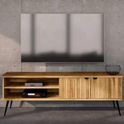 Wohnen Tv & Hifi-Möbel|Lowboards<TV Board mit zwei Fächern und zwei Türen - Casarius