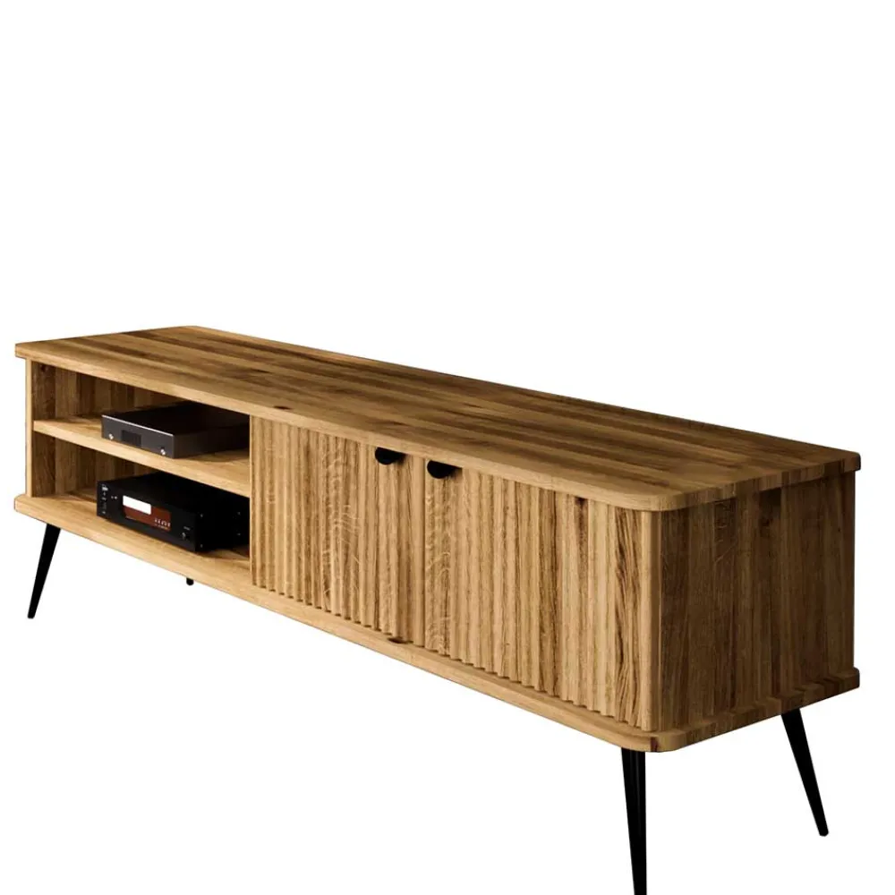 Wohnen Tv & Hifi-Möbel|Lowboards<TV Board mit zwei Fächern und zwei Türen - Casarius