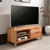 Wohnen Tv & Hifi-Möbel|Lowboards<TV Board mit zwei Fächern und zwei Schubladen - Lana