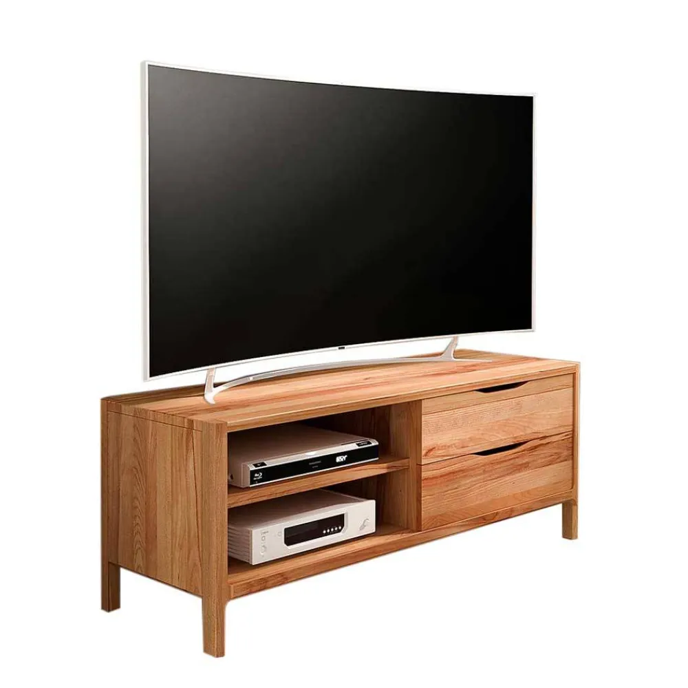 Wohnen Tv & Hifi-Möbel|Lowboards<TV Board mit zwei Fächern und zwei Schubladen - Lana