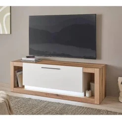 Wohnen Tv & Hifi-Möbel|Lowboards<TV Board mit zwei offenen Fächern - Adejano
