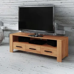 Wohnen Tv & Hifi-Möbel|Lowboards<TV Board Mosniak aus Kernbuche Massivholz