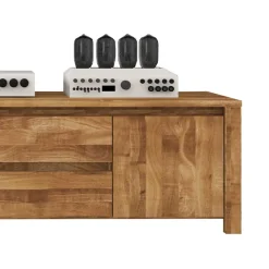 Wohnen Tv & Hifi-Möbel|Lowboards<TV Board Nadalia aus Wildeiche Massivholz